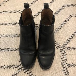 Madewell Black Chelsea Boots